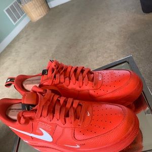 Nike Air Force 1 low utility team Orange